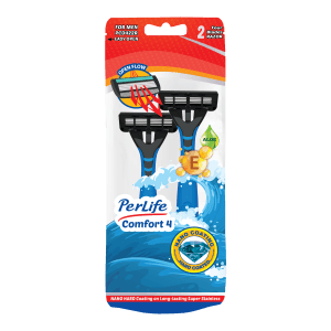تیغ اصلاح پرلایف مدل کامفورت 4 Perlife Razor Blade, Comfort4
